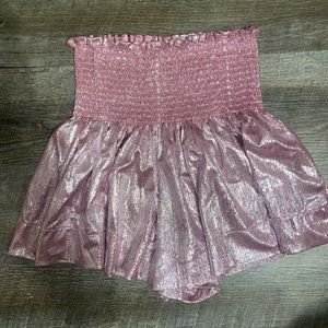 Queen of Sparkles glitter shorts